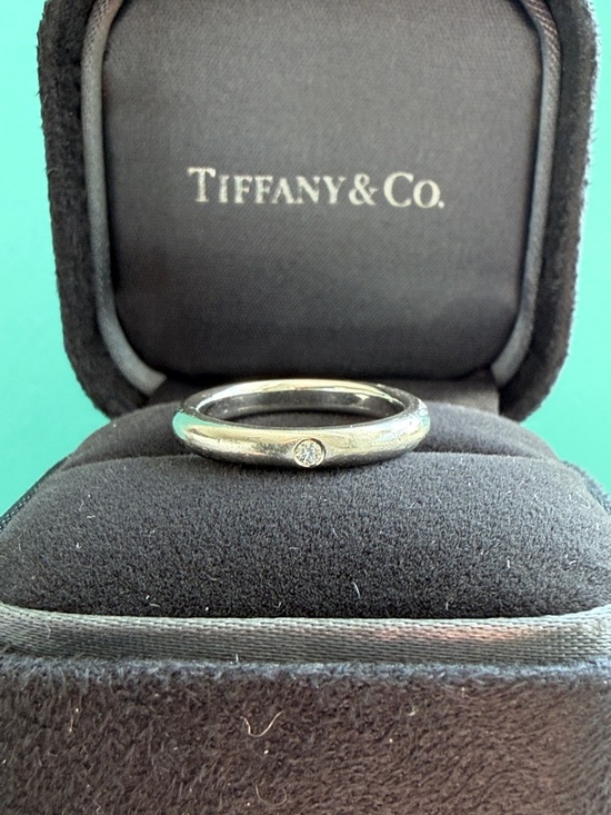 Tiffany & Co. Jewelry - Tiffany & Co. Platinum 950 Diamond Peretti Ring Band